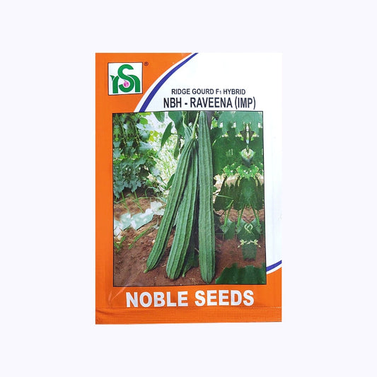 NBH - Raveena Ridge Gourd Seeds - Noble | F1 Hybrid | Buy Online at Best Price
