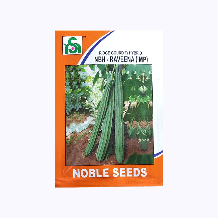 NBH - Raveena Ridge Gourd Seeds - Noble | F1 Hybrid | Buy Online at Best Price