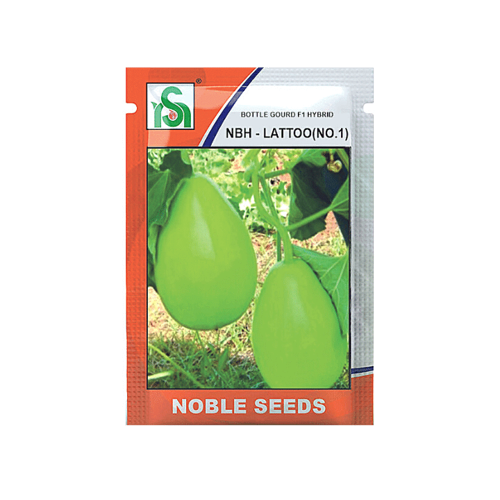 NBH - Lattoo (No.1) Bottle Gourd Seeds - Noble | F1 Hybrid | Buy Online at Best Price