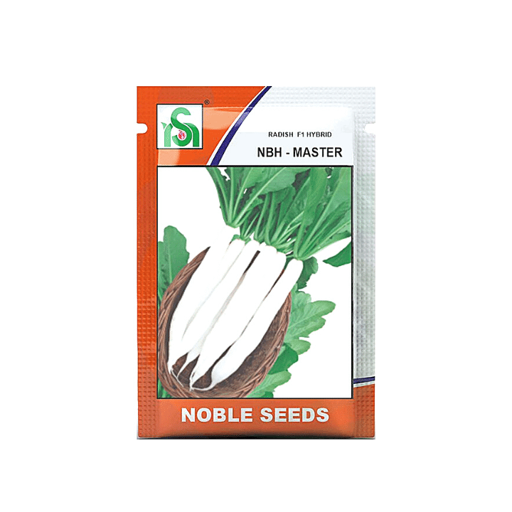 NBH - Master Radish Seeds - Noble | F1 Hybrid | Buy Online at Best Price