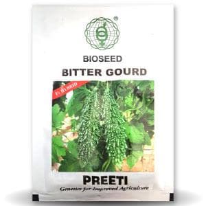 Preeti Bitter Gourd Seeds - Bioseed | F1 Hybrid | Buy Online at Best Price
