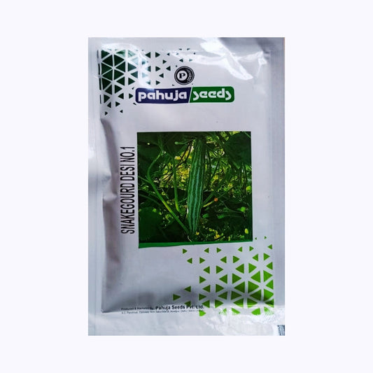 Desi No.1 Snake Gourd Seeds - Pahuja | F1 Hybrid | Buy Online at Best Price