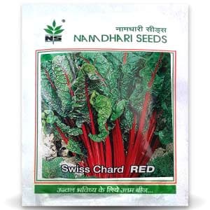 Swiss Chard Red Seeds -Namdhari | F1 Hybrid | Buy Online at Best Price