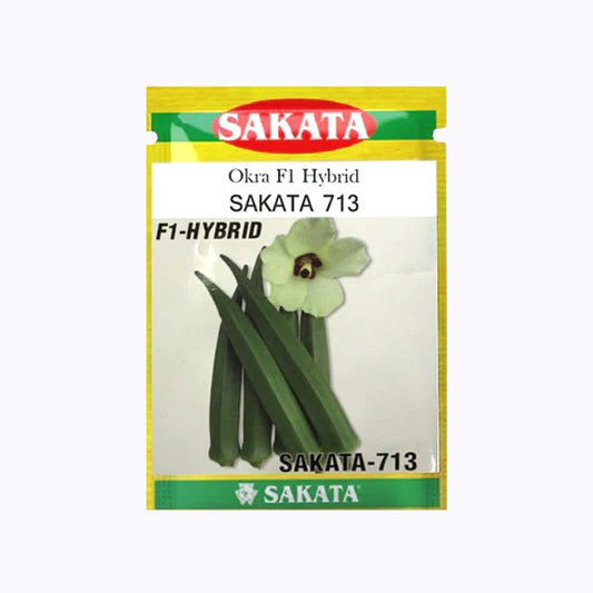 Sakata-713 Okra Seeds - Sakata | F1 Hybrid | Buy Online at Best Price