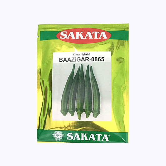 Baazigar-0865 Bhindi Seeds - Sakata | F1 Hybrid | Buy Online at Best Price