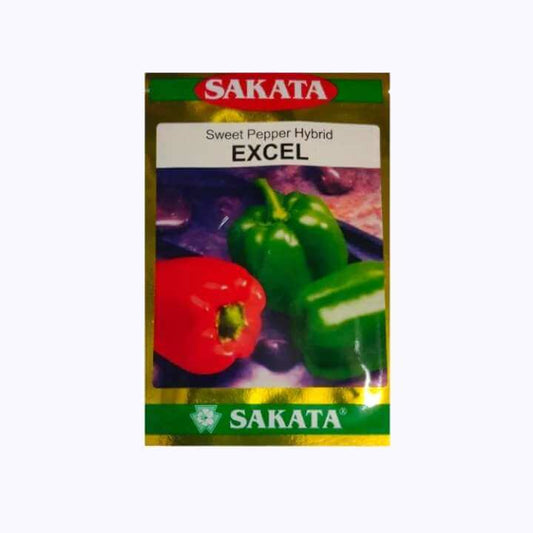 Excel Sweet Pepper Capsicum Seeds - Sakata | F1 Hybrid | Buy Online at Best Price