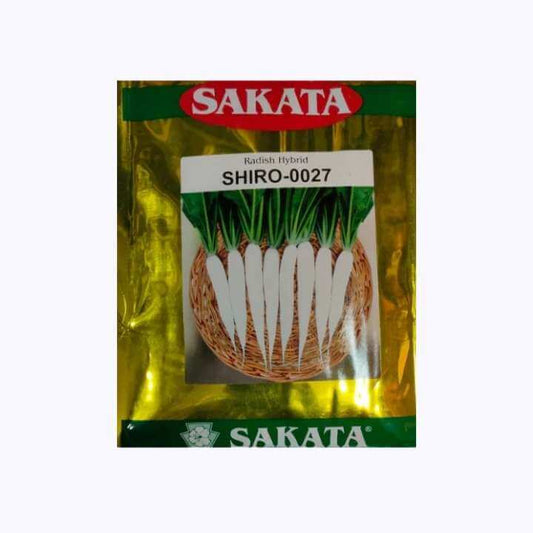 Shiro-0027 Radish Seeds - Sakata | F1 Hybrid | Buy Online at Best Price