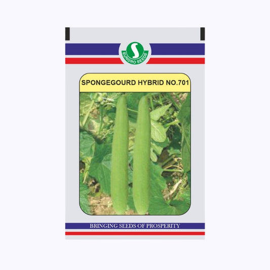 No.701 Sponge Gourd Seeds - Sungro | F1 Hybrid | Buy Online at Best Price