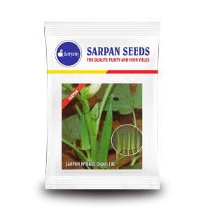 Sarpan - 180 Okra Seeds | F1 Hybrid | Buy Online at Best Price