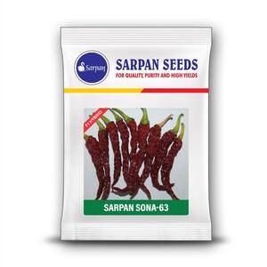 Sarpan Sona - 63 Chilli Seeds | F1 Hybrid | Buy Online at Best Price