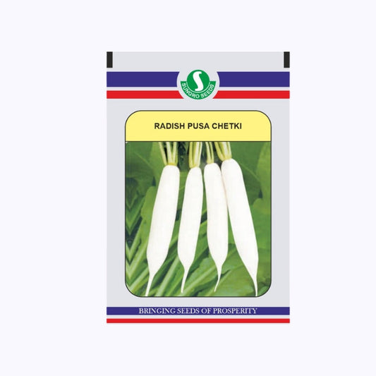 Chetki Long Radish Seeds - Sungro | F1 Hybrid | Buy Online at Best Price