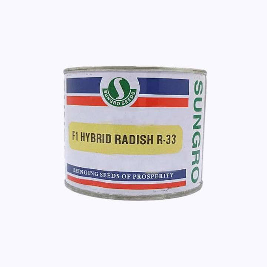 R-33 Radish Seeds - Sungro | F1 Hybrid | Buy Online at Best Price