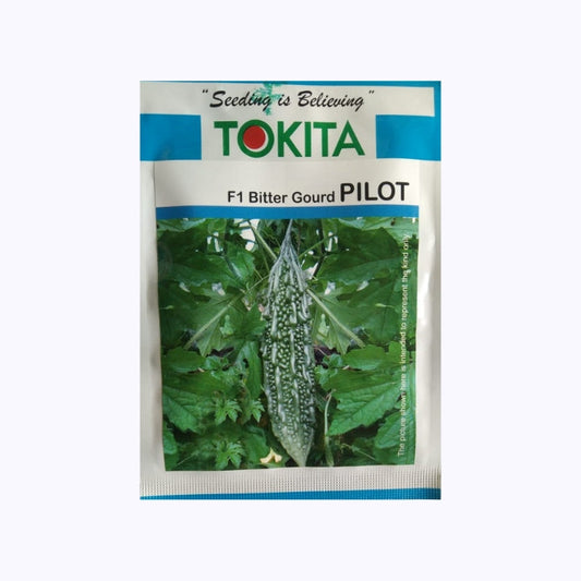 Pilot Bitter Gourd Seeds - Tokita | F1 Hybrid | Buy Online at Best Price