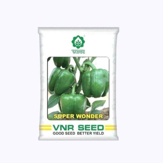 Super Wonder Capsicum Seeds - VNR | F1 Hybrid | Buy Online at Best Price