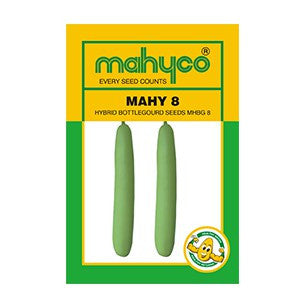 MAHY 8 Bottle Gourd Seeds - Mahyco | F1 Hybrid | Buy Online at Best Price