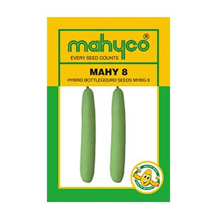 MAHY 8 Bottle Gourd Seeds - Mahyco | F1 Hybrid | Buy Online at Best Price