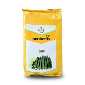Sartaj Bhendi (Okra) Seeds - Nunhems | F1 Hybrid | Buy Online at Best Price