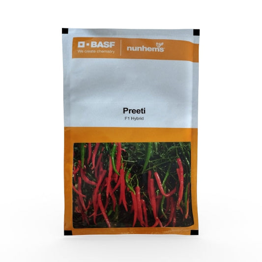 Preeti Chilli Seeds - Nunhems | F1 Hybrid | Buy Online at Best Price