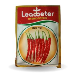 Leadbeter Red Hot Chilli Seeds | F1 Hybrid | Buy Online at Best Price