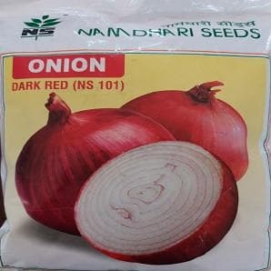 NS 101 Dark Red Onion Seeds - Namdhari | F1 Hybrid | Buy Online at Best Price